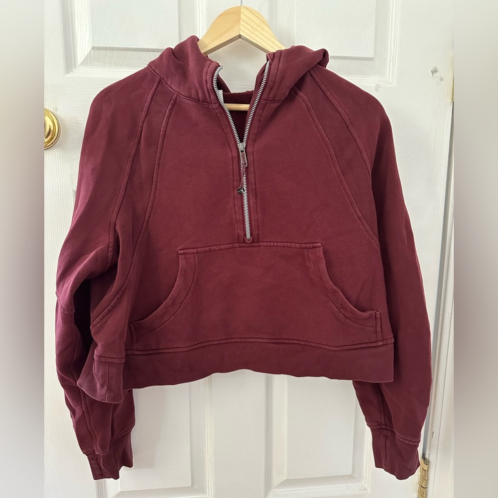 Women's Scuba Oversized Half-Zip Hoodie